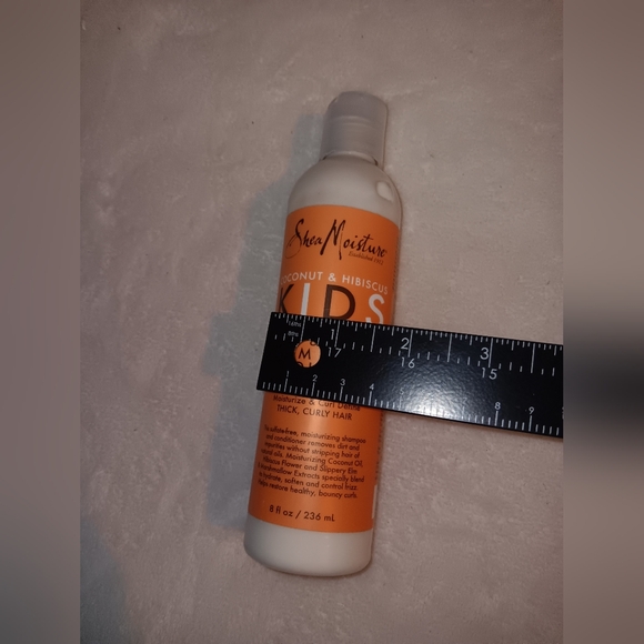 NWOT Shea Moisture Coconut & Hibiscus Kids 2-in-1 Shampoo & Conditioner - Picture 4 of 7